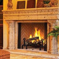 Decorative Wood Fireplaces