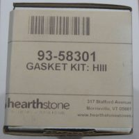 93-58301 Hearthstone H-3 gasket kit