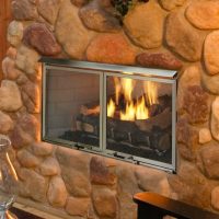 Villa Outdoor Gas Fireplace