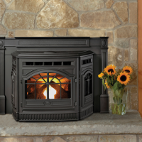 Quadrafire Castile Pellet Fireplace Insert